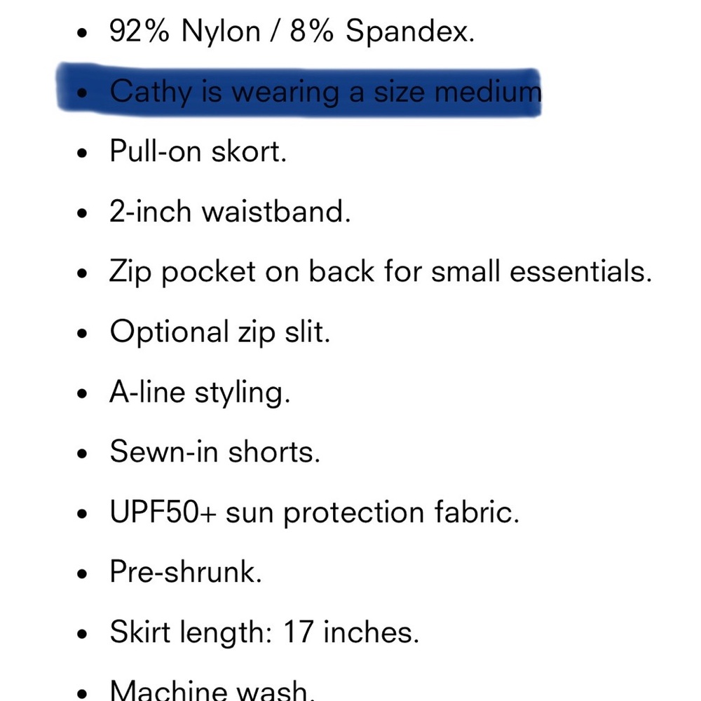 Lulu-B Plus Size Blue Fantasia Skort - Picture 4 of 4